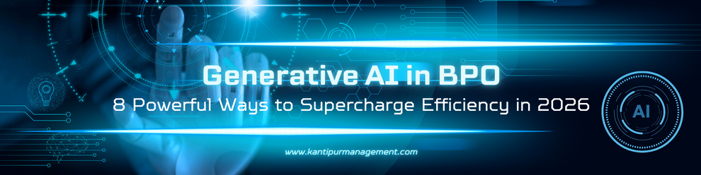 Generative AI in BPO 8 Powerful Ways to Supercharge Efficiency in 2026