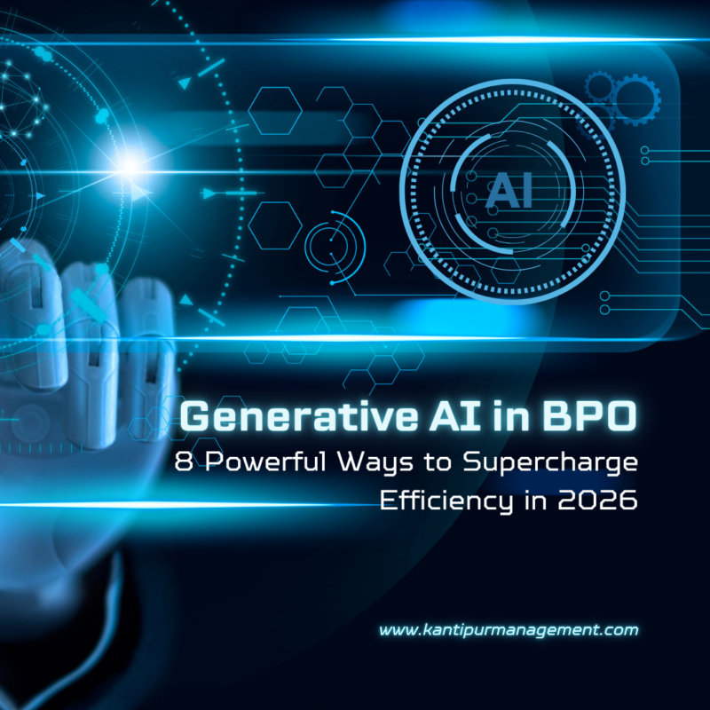 Generative AI in BPO 8 Powerful Ways to Supercharge Efficiency in 2026