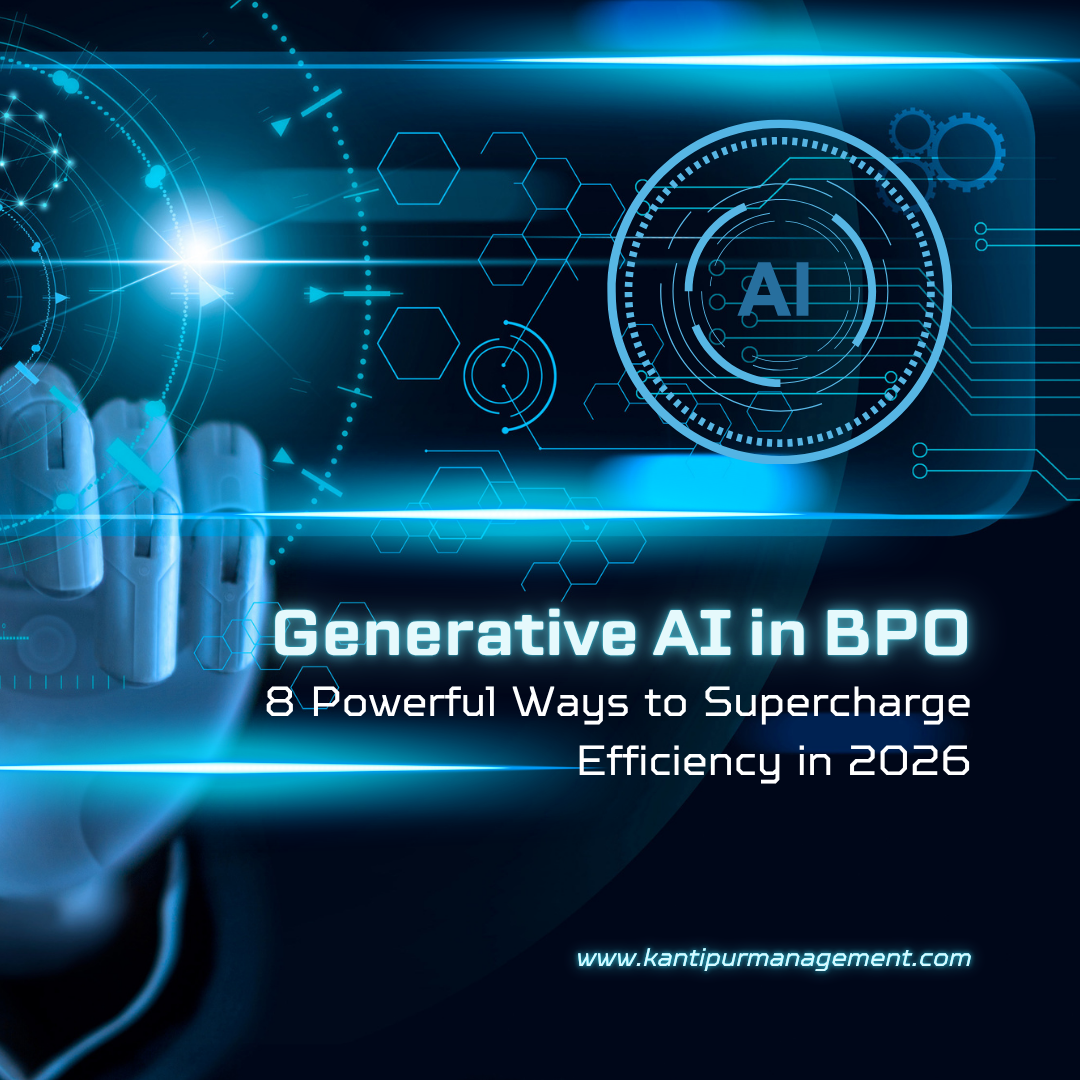 Generative AI in BPO 8 Powerful Ways to Supercharge Efficiency in 2026